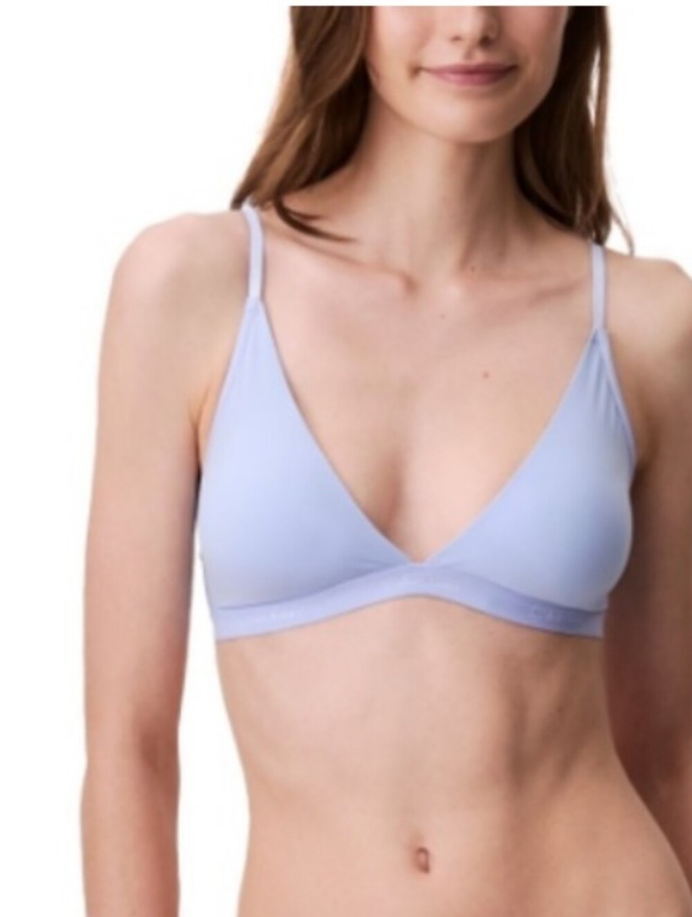 New Calvin Klein Form To Body Lightly Lined Triangle Bra From Macy's XL